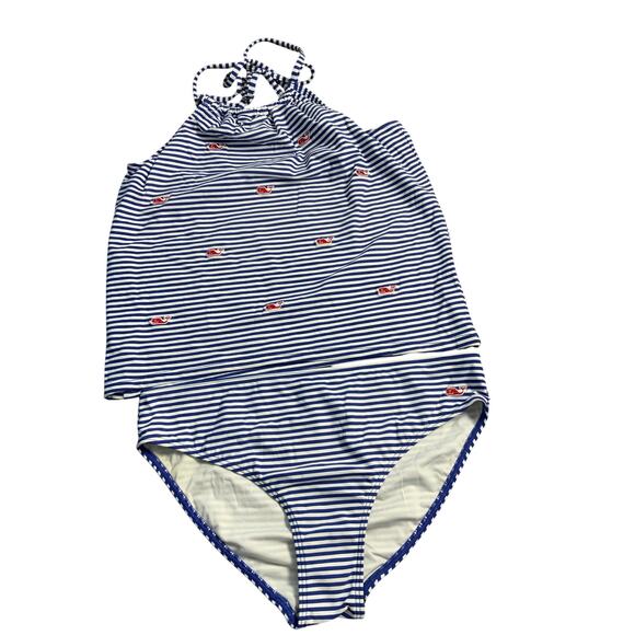 Vineyard Vines Girls Tankini size XL 16 - Picture 1 of 3